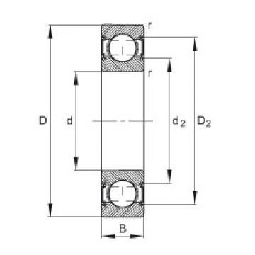 Bearing BEARING UNIT UCF209 45 NSK online catalog 6203-C-2HRS  FAG   