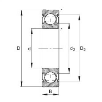 Bearing SPHERICAL ROLLER BEARINGS 23134 CCK W33 SKF FAG EROPA online catalog 6205-C-2Z  FAG   