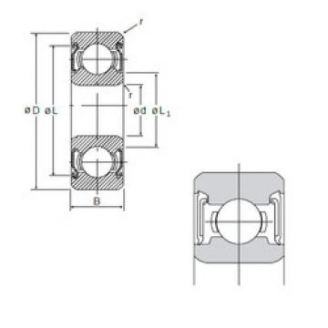 Bearing BEARING UNIT UCF209 45 NSK online catalog 627DD  NMB   