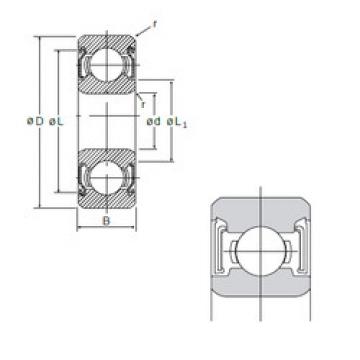 Bearing catalog 608SS NMB