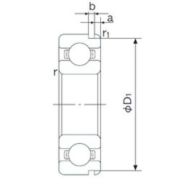 Bearing FAG BEARING DIMENSION STANDARD online catalog 6308N  NACHI   