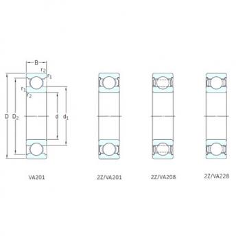 Bearing ABB WEG SKF DISTRIBUTORS online catalog 6304-2Z/VA201  SKF   