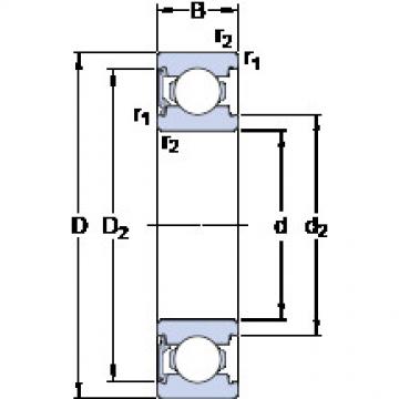 Bearing BEARING SKF BA2B 309609 CD online catalog 6304-RSL  SKF   