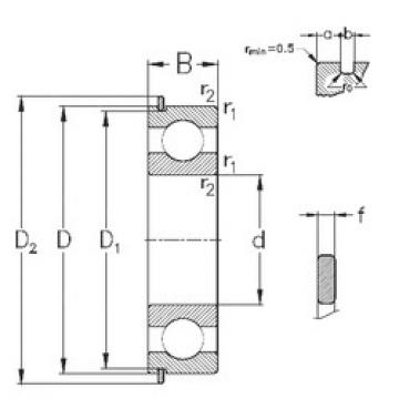 Bearing BEARING UNIT UCF209 45 NSK online catalog 6203-Z-N  NKE   