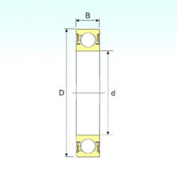 Bearing BALL BEARING 6010 ZZ SKF online catalog 61916-2RZ  ISB   