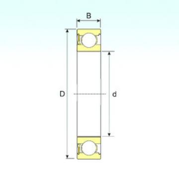 Bearing BEARING SKF CON SUFIJOS JEM online catalog 634-RZ  ISB   