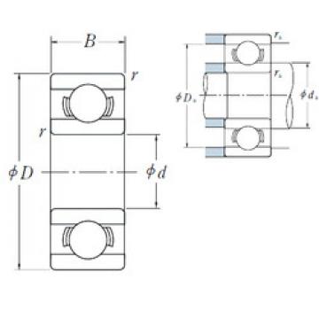 Bearing BEARING INA F 61801.2 RS online catalog 635  NSK   