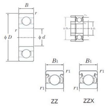 Bearing export 638ZZ  KOYO   