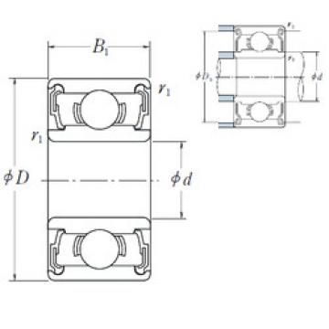 Bearing catalog 605 DD NSK