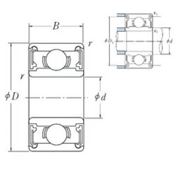 Bearing BEARING SKF CON SUFIJOS JEM online catalog 627  VV  NSK  