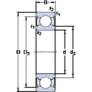 Bearing export 638/5-2Z  SKF   