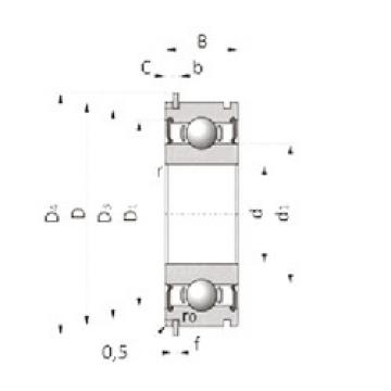 Bearing export AB40002S05  SNR   