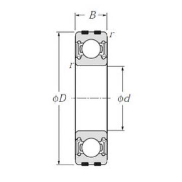 Bearing export B8-23DD  NSK   