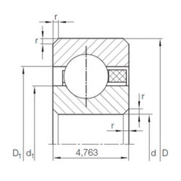 Bearing export CSCAA  015  TN  INA 