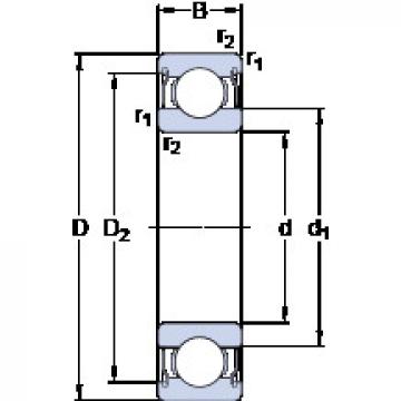 Bearing export D/W  ER1038-2ZS  SKF  