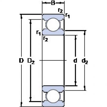 Bearing Original Brand W  6002  SKF  