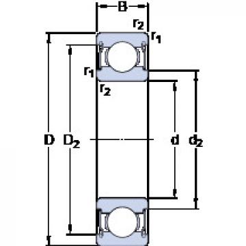 Bearing export D/W  RW1810-2ZS  SKF  