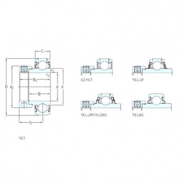 Bearing export E2.YET205-100  SKF   