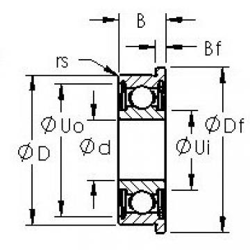 Bearing Original Brand SFR133ZZ  AST   