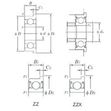 Bearing export F605ZZ  KOYO   