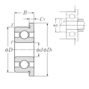 Bearing export FL60/1,5  NTN   