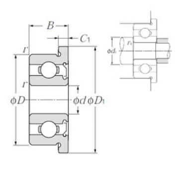 Bearing export FL608Z  NTN   