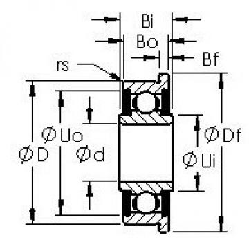 Bearing export FRW2-2RS  AST   