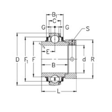 Bearing export GE17-KRRB  NKE   