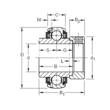 Bearing export GN102KLLB  Timken   