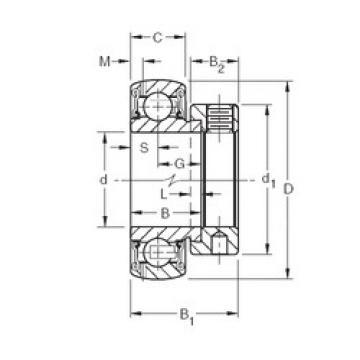 Bearing Original Brand GRAE55RRB  Timken   