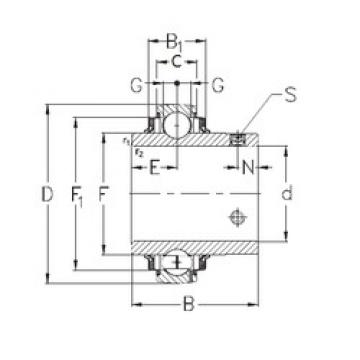 Bearing Original Brand GYE12-KRRB  NKE   