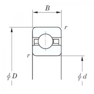 Bearing Original Brand KAC047  KOYO   