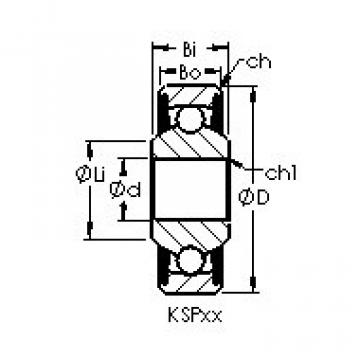 Bearing Original Brand KSP4  AST   