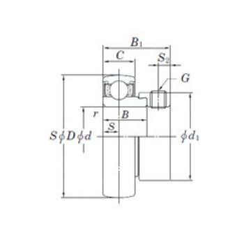 Bearing Original Brand SA201  KOYO   