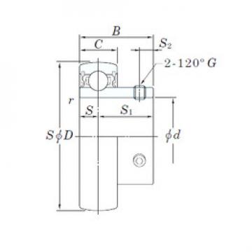 Bearing Original Brand SB203  KOYO   