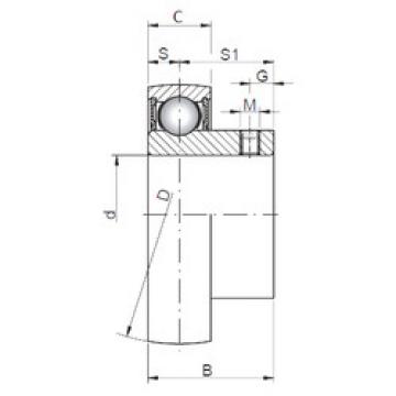 Bearing Original Brand SB206  ISO   