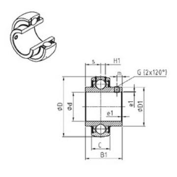 Bearing Original Brand UC205-15  SNR   