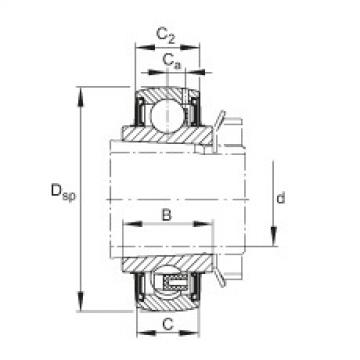 Bearing Original Brand UK209  FAG   