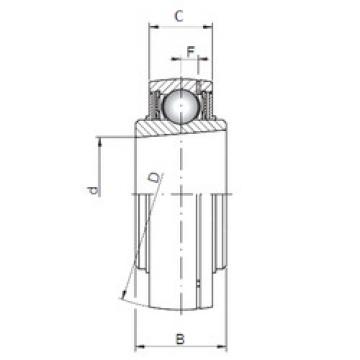 Bearing Original Brand UK210  ISO   