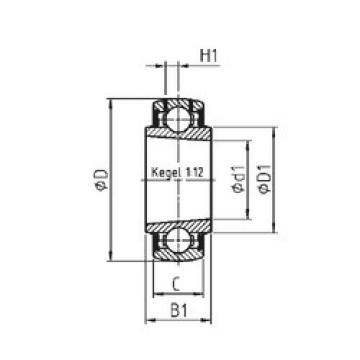 Bearing Original Brand UK209  SNR   