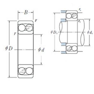 Self-Aligning Ball Bearings 1219 NSK