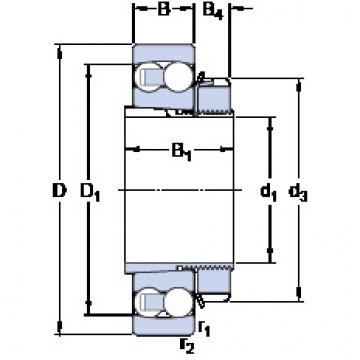 Self-Aligning Ball Bearings 1219 K + H 219 SKF