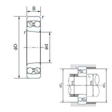 Self-Aligning Ball Bearings 1204K NACHI