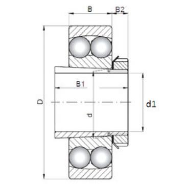 Self-Aligning Ball Bearings 1220K+H220 CX