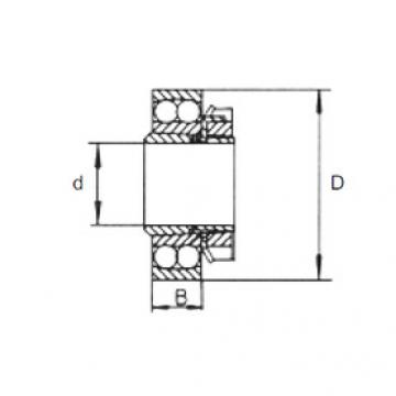 Self-Aligning Ball Bearings 1207K+H207 CRAFT