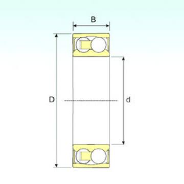 Self-Aligning Ball Bearings 2200-2RSTN9 ISB