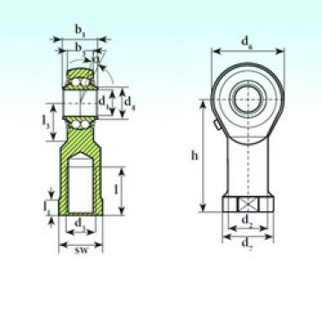 Self-Aligning Ball Bearings TSF 10 BB ISB