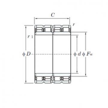 Cylindrical Roller Bearings 106FC78570 KOYO