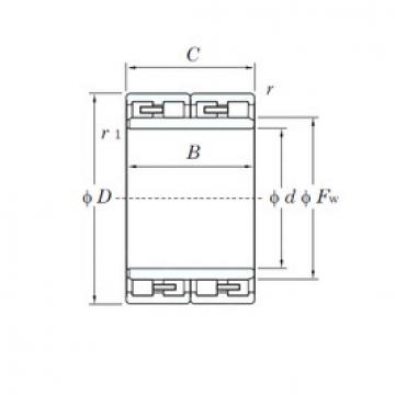 Cylindrical Roller Bearings 20FC1570 KOYO