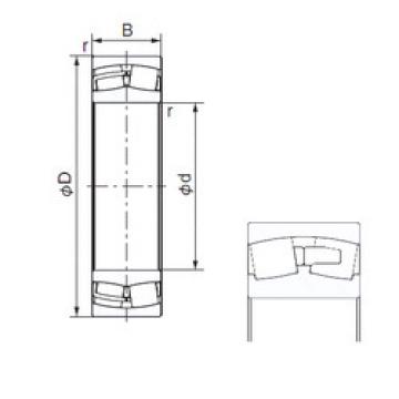 Cylindrical Roller Bearings 21308AX NACHI